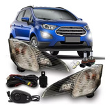 Kit Farol Milha Neblina Eco Sport 2018 2019 2020 + 4 Brindes