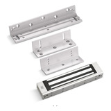 Kit Fechadura Eletroima Magnetica Fe180 Kg Jfl C/ Suporte Zl