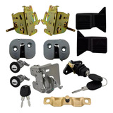 Kit Fechadura Maçanetas Cilindro Porta E Malas Uno 85/95 2p