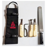 Kit Ferrador Jogo De Rinete + Grosa + Ranilha + Bolsa