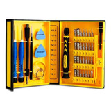 Kit Ferramentas 38 Em 1 Jogo Chaves Reparo Celular Notebook
