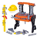 Kit Ferramentas Bancada Oficina Completa Infantil Brinquedo