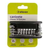 Kit Ferramentas Canivete Chaves De Bike Elleven 16 Funções