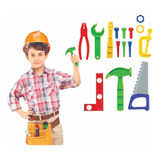 Kit Ferramentas Infantil Brinquedo Criança Oficina