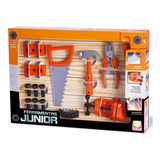 Kit Ferramentas Junior Brinquedo 19 Peças Oficina Infantil