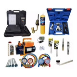Kit Ferramentas P/ Refrigeração Ar Condicionado, 2 Manifold