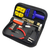 Kit Ferramentas Para Relógios Manutenção 16 Peças Com Estojo