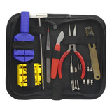 Kit Ferramentas Para Relógios Manutenção 16 Peças + Estojo