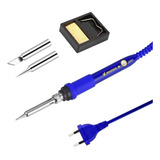 Kit Ferro De Solda Profissional Soldador Eletrônica + Pontas