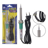Kit Ferro De Soldar Profissional Hikari Sc-60 Inmetro