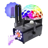Kit Fest Iluminação + Maquina 750w + Bola Maluca + Luz Negra