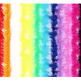 Kit Festa 100 Pulseiras Neon 50 Marabus 75 Cm