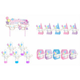 Kit Festa Cinnamoroll 16 Peças (5 Pessoas) Cone Milk