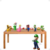 Kit Festa Displays De Mesa E Chão Super Mario Bros Luigi #sb