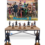 Kit Festa Free Fire - 8 De Mesa 2 De Chao + Painel 