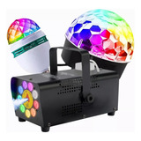 Kit Festa Iluminação + Maquina 750w + Bola Maluca + Lampada 