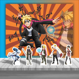 Kit Festa Infantil Painel + Displays Boruto