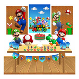 Kit Festa Infantil Super Mario