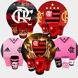 Kit Festa Painel Redondo Flamengo 1,50+capa Trio De Cilindro