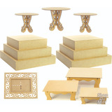 Kit Festa Provençal Liso Mdf