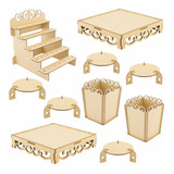 Kit Festa Provençal Mdf Arabesco - 10 Peças - Linha Temática