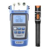Kit Fibra Óptica Mini Power Meter E Caneta De Luz 10km