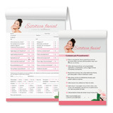 Kit Ficha Anamnese De Estética Facial Bloco + Bloco Cuidado
