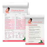 Kit Ficha Anamnese De Estética Facial Bloco + Bloco Cuidado