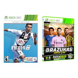 Kit Fifa 2019 + Brazukas Xbox360
