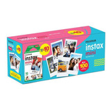 Kit Filme Papel Fotográfico Instax Mini 100 Fotos