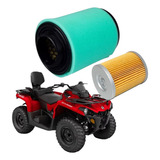 Kit Filtro Ar E Oleo Can-am Atv Outlander 1000/570/650/800
