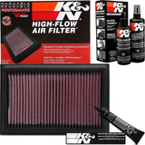 Kit Filtro Ar K&n + Kit