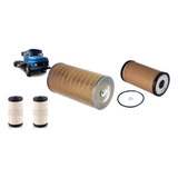 Kit Filtro Ar Motor Diesel Para Mercedes Motor Om352