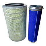 Kit Filtro Ar Pás Carregadeiras SdLG Foton Lonking Forza 