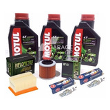 Kit Filtro Ar+filtro Óleo+vela Iridium+3l Motul