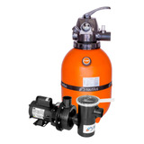 Kit Filtro Bomba Piscina F350p Weg Novo Até 29.000 Litros