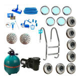 Kit Filtro Dfr-24 Bomba Pré Filtro 1cv Escada 2 Degraus