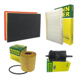 Kit Filtros Ar / Oleo E Combust E Cabine Citroen C4 2.0 16v