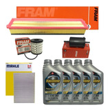 Kit Filtros Ar Oleo Combust E Cabine Citroen C4 1.6 16v Fram