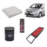 Kit Filtros Ar/cabine/oleo Honda Fit 2004