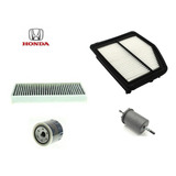 Kit Filtros Ar/oleo/cabine/combustivel Honda Civic 1.8 2016