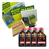 Kit Filtros Mann + Óleo Motul 8100 5w40 Vw Nivus T-cross Tsi