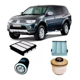 Kit Filtros Mitsubishi Pajero Dakar 3.2 Diesel Após 2012