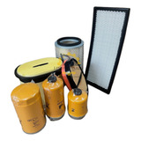 Kit Filtros Retroescavadeira Caterpillar 416e + Ar Cond