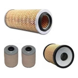 Kit Filtros Toyota Bandeirantes Motor Om314 Ar/óleo/diesel