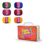 Kit Fios Amigurumi Círculo - Cores E Tons - Color Block
