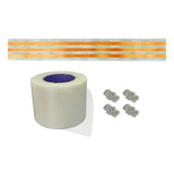 Kit Fita Elétrica Eletrofita 3 Pistas 1 Metros 750v 15a