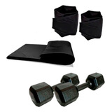 Kit Fitness-colchonete + Par Halter 5kg
