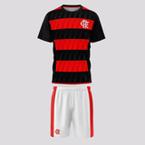 Kit Flamengo Mini Craque Infantil Preto