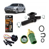 Kit Flange Água C/sensor Audi New Beetle Golf 06a121132